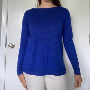 Apt. 9 royal blue long-sleeve knit